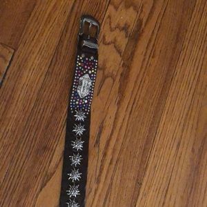 Vintage billy Martin cowboy belt